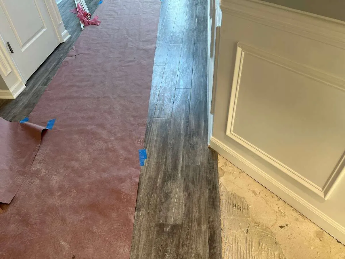 Completed marble shower restoration in Northgate